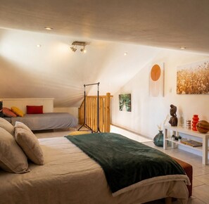 1 chambre, Wi-Fi, draps fournis