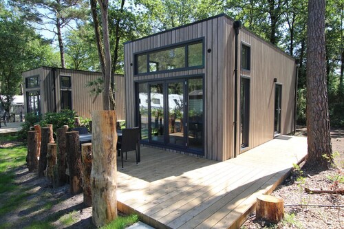 Knusse Tiny House in de natuur
