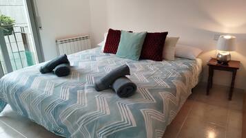 1 dormitorio, Internet, ropa de cama