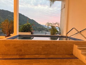 Outdoor pool - Welcome to a Slice of Paradise! Oceanfront, Beach Access, Quiet, Sunset Views (Mismaloya)