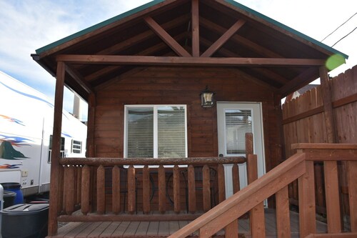 Tiny Yellowstone Riverside Cabin