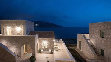 Front of property - evening/night