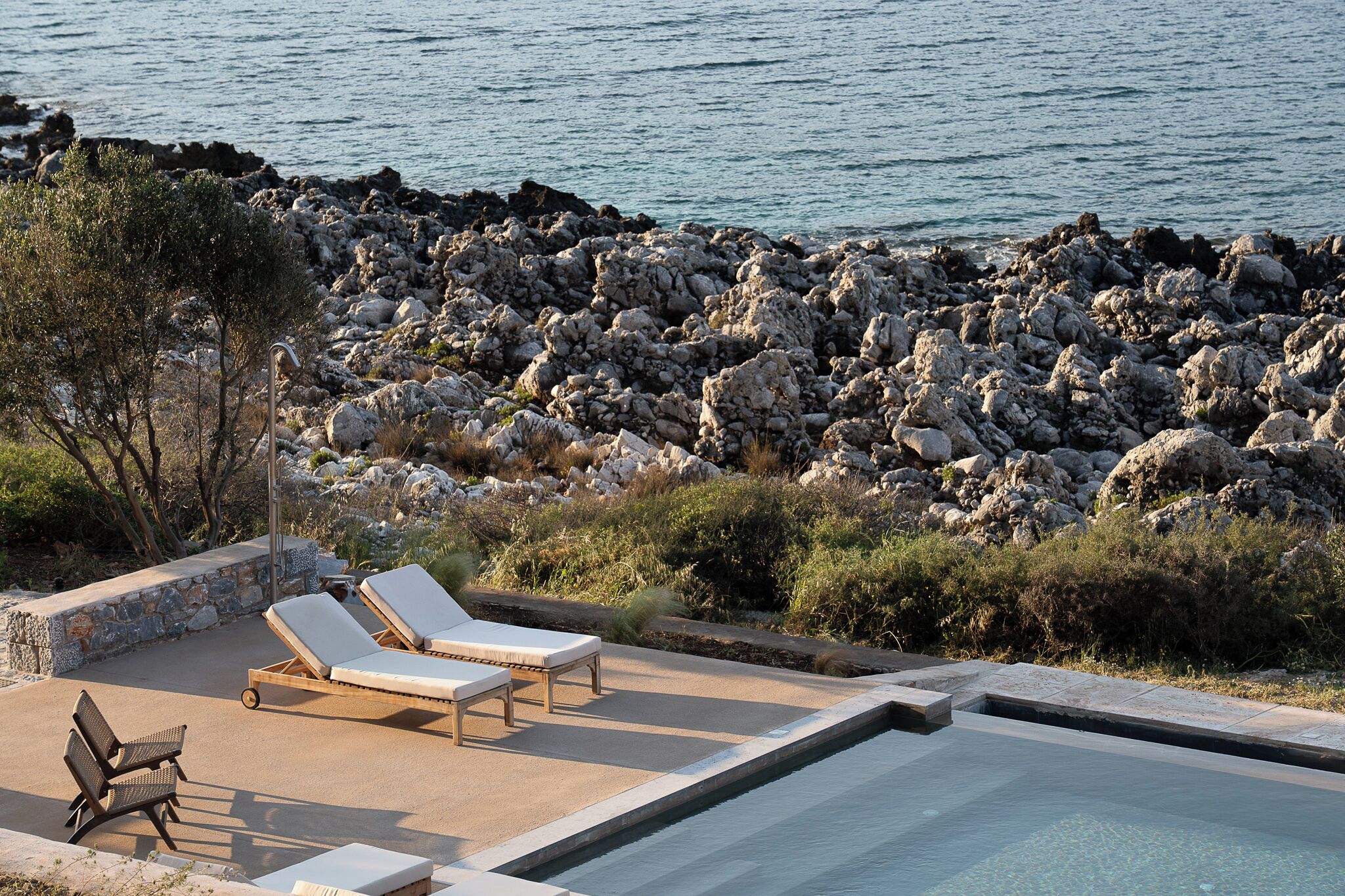 Seasonal outdoor pool