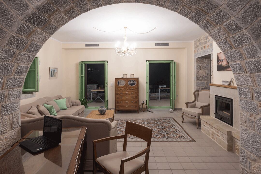 Interior entrance