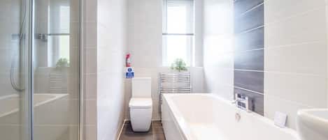 Shower, hair dryer