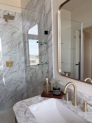 Bathroom - The Whale Watch Suite at The Grey Whale Inn (Fort Bragg)