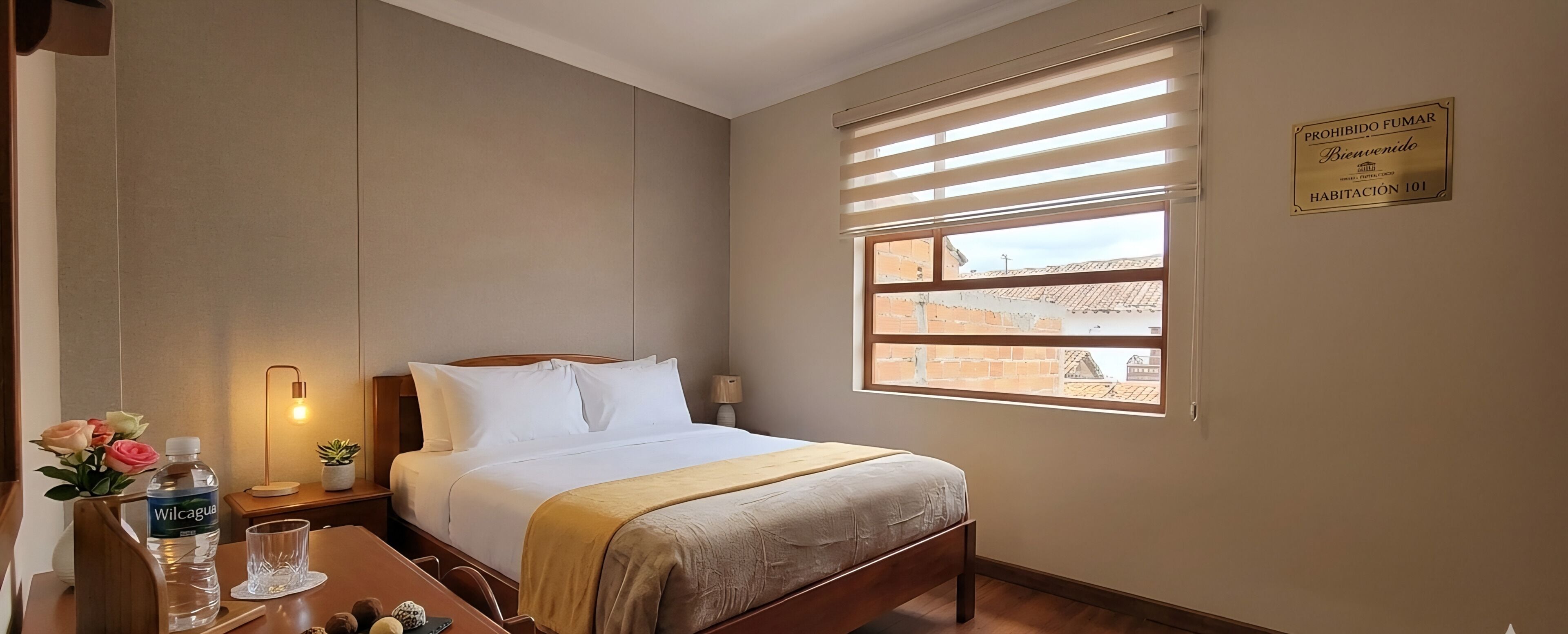 Down duvets, pillow-top beds, individually decorated, desk