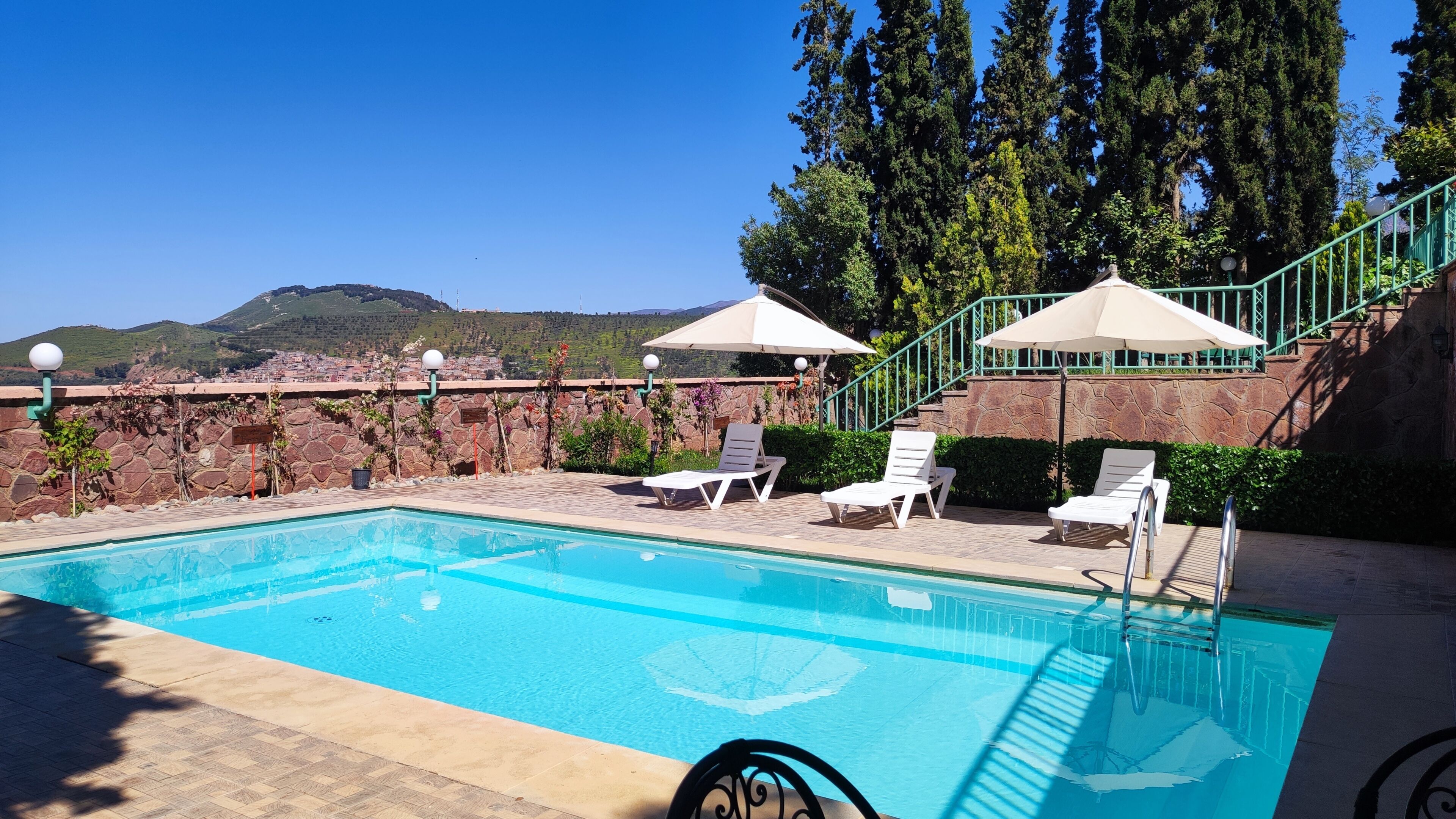 Double Room, Balcony, Mountain View | Pool