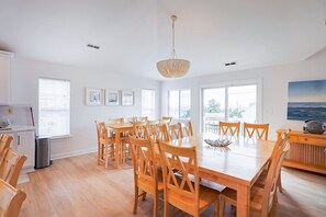 Dining - 9BR Ocean Estate • Pool • Hot Tub, 350 FT to Beach (Virginia Beach)