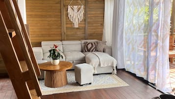 Comfort huisje, aan zee | Woonruimte