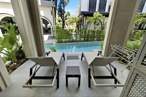 Terrace/patio - Title Legendary Bangtao: Pool Access (Choeng Thale)