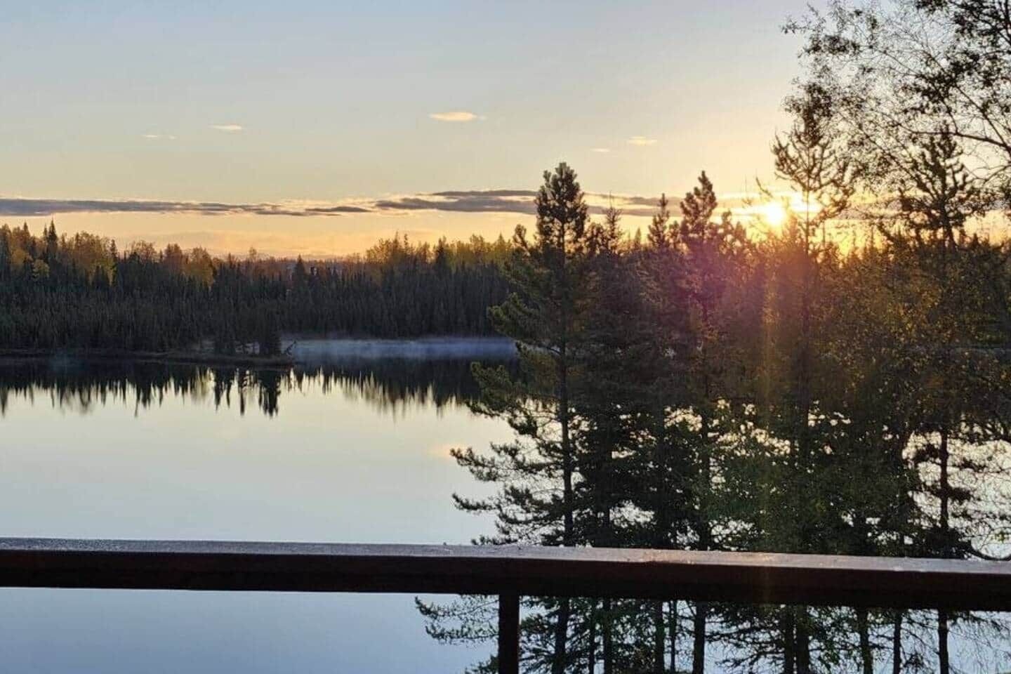 Vue depuis l’hébergement 