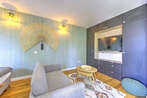 TV - Brousse & Brise - Studio à deux pas de la mer (Arcachon)