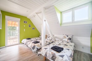 4 chambres, fer et planche Ă repasser, Wi-Fi gratuit, draps fournis