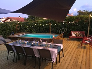 Outdoor dining - Villa Gaïa - maison proche plage de Bidart (Bidart)