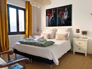 4 bedrooms, iron/ironing board, free WiFi, bed sheets - Villa Gaïa - maison proche plage de Bidart (Bidart)