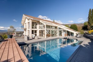 Pool - Villa Dolce Vita - Piscine, jacuzzi et vue panoramique (Annecy-le-Vieux)