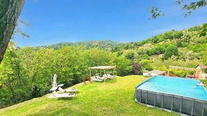 Alberca al aire libre 