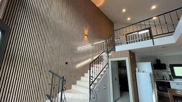 Villa – deluxe, bassengutsikt | Innvendig