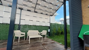 Deluxe Villa, Pool View | Terrace/patio - Samsun Samaris Bungalov (Samsun)