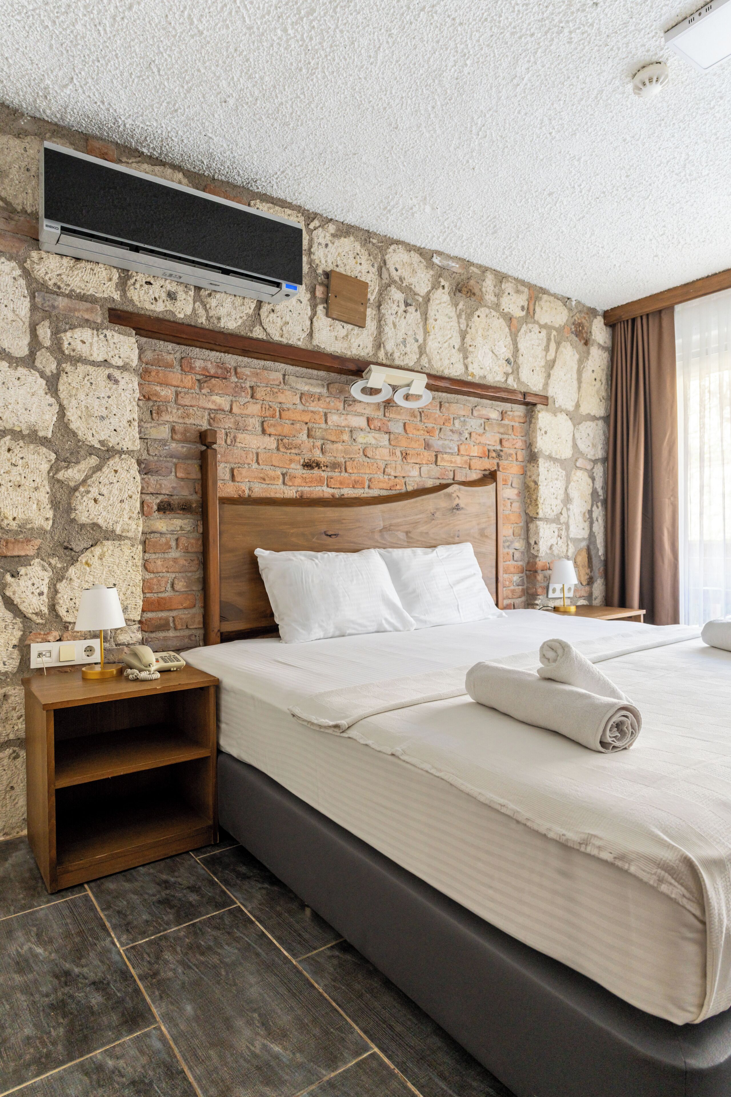 Quarto standard, vista para o jardim