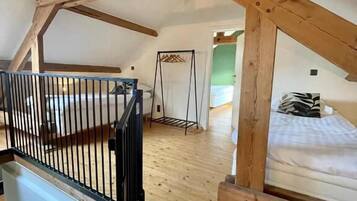 Blackout drapes, free cribs/infant beds, free WiFi, bed sheets