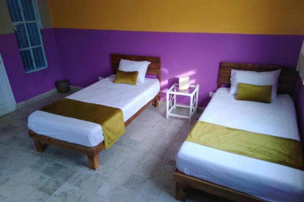 標準雙床房, 露台, 庭園景