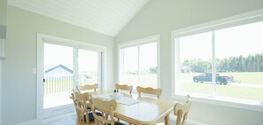 Dining - Coastal 4BR Getaway w/ Water Views, 2 Min to Brackley Beach (Brackley Beach)