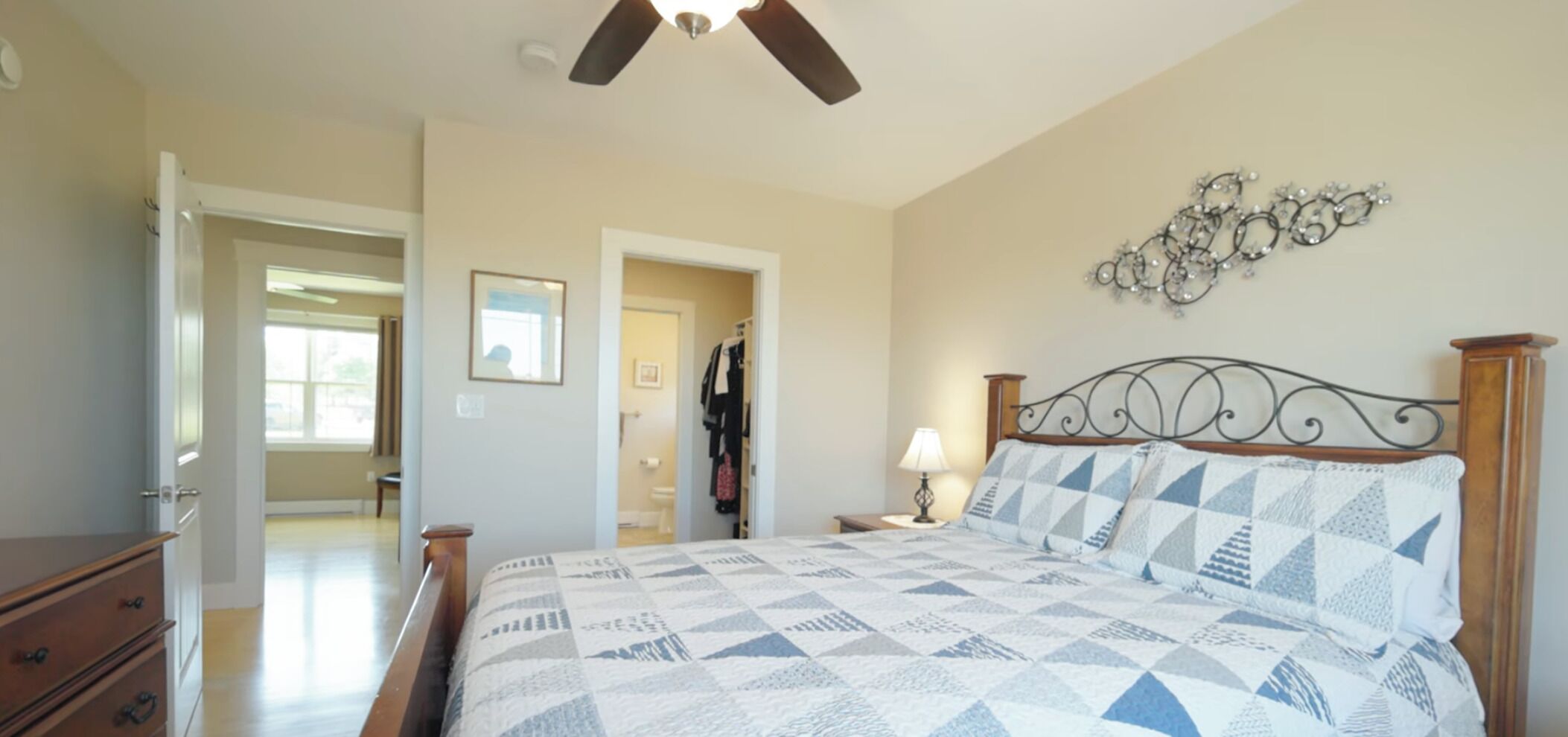4 bedrooms, iron/ironing board, travel cot, WiFi