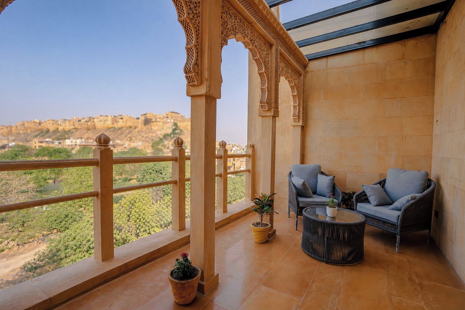 Balcony view