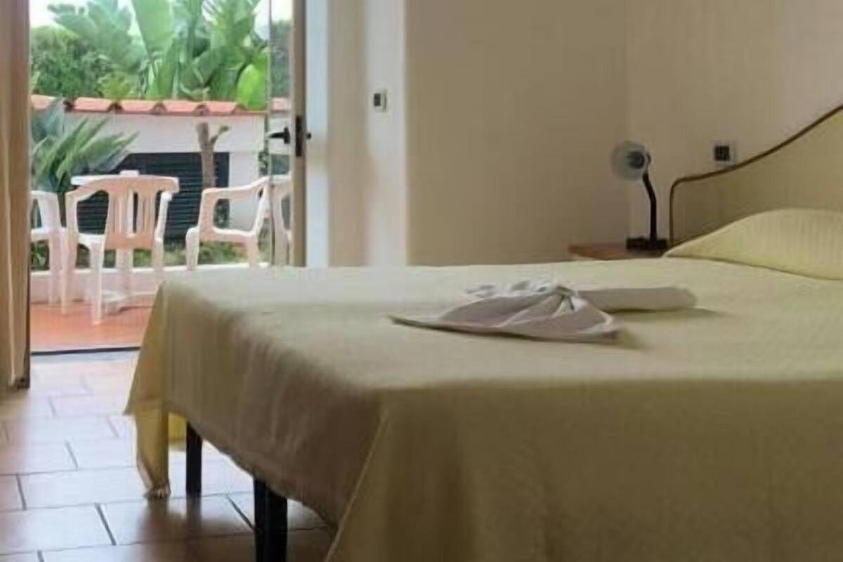 Chambre Double ou avec lits jumeaux, vue jardin