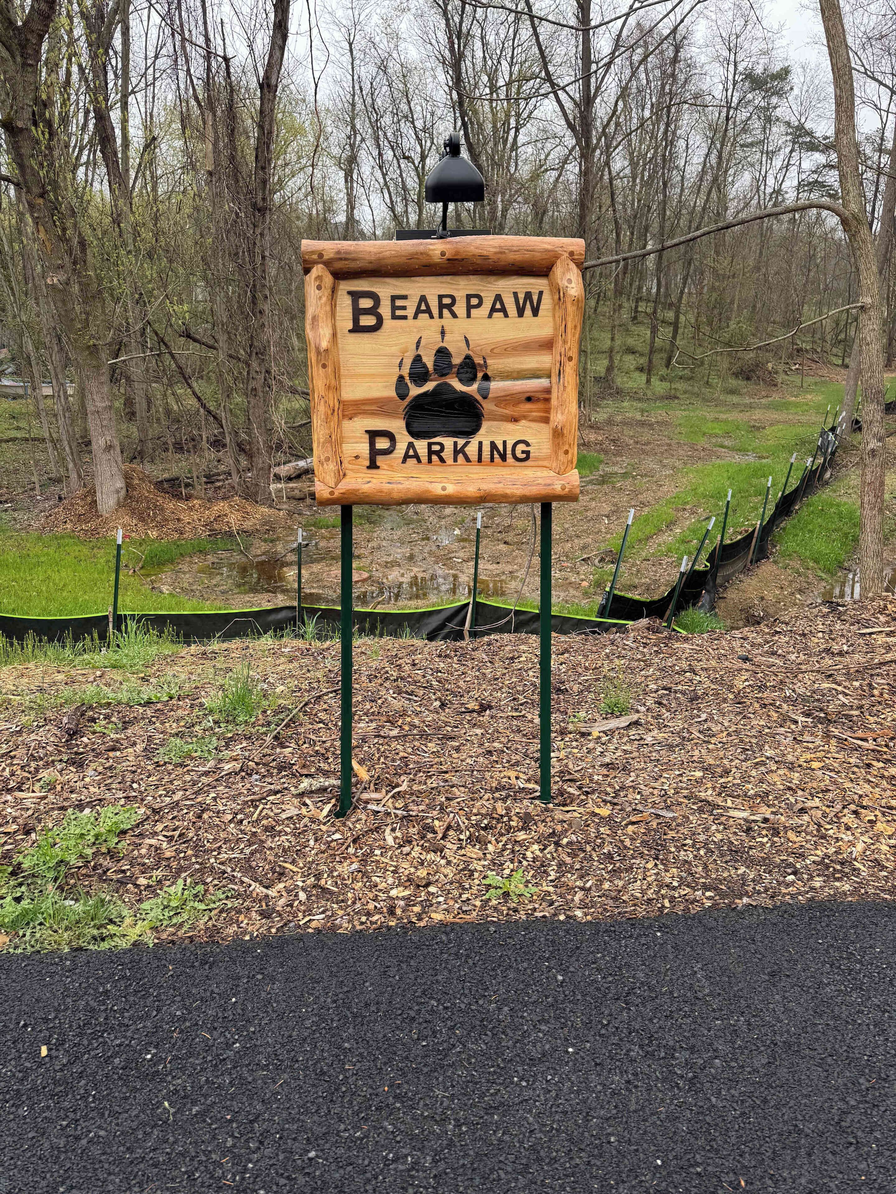 Terrain de l’hébergement 