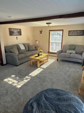 Living area - Cozy Cottage Sleeps 4, Walk to Downtown Springs (Berkeley Springs)