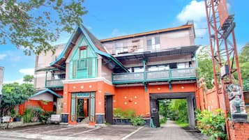 Voorkant van accommodatie