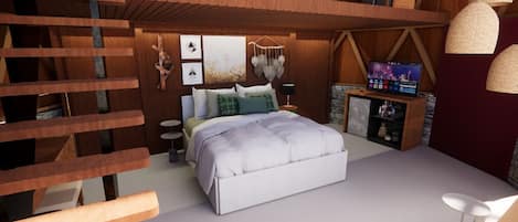 2 habitaciones, tabla de planchar con plancha y wifi