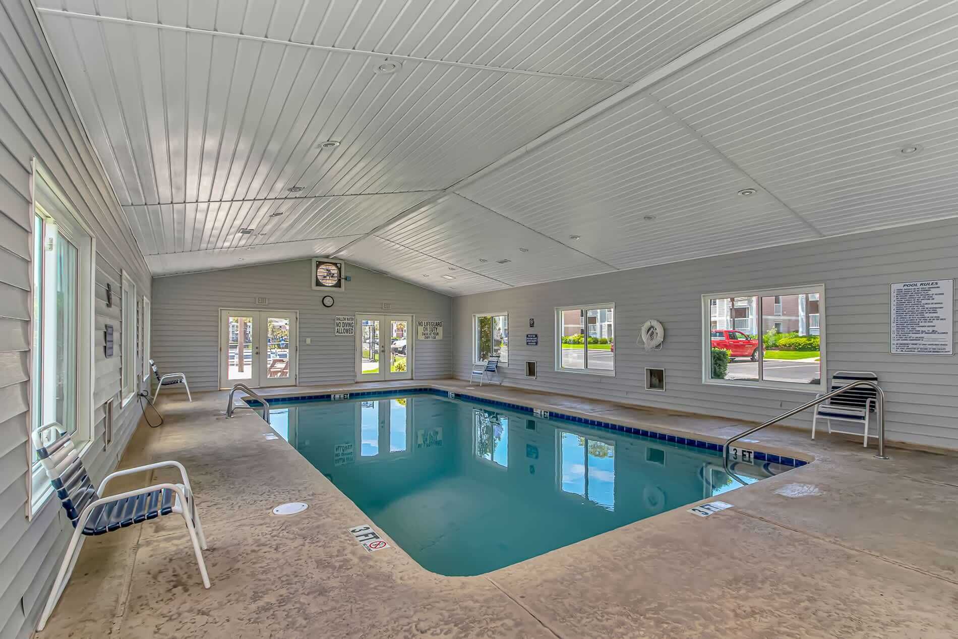 Piscine couverte
