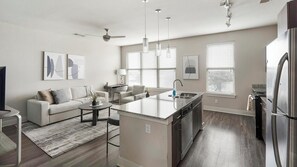 Smart TV - Landing | Beautiful 1BD, Courtyard, Clubhouse (San Antonio)