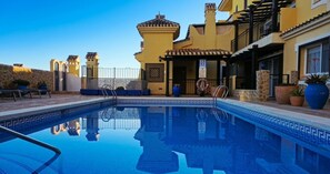 Outdoor pool - Luxury Duplex at La Manga Club Golf (Atamaría)