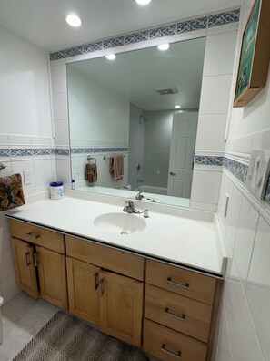 Bathroom - A stylish 1 bedroom 1 bath apartment located in the outer mission district. (San Francisco)