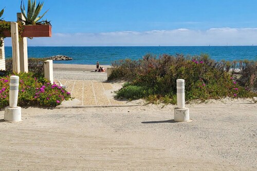 Du bleu pour vos yeux, triplex sur plage, vue mer