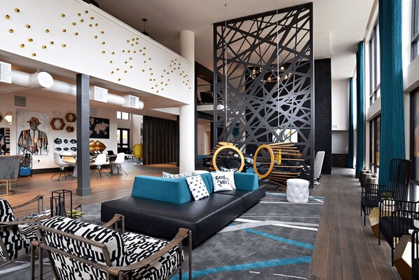 Interior - Landing | Stunning 2BD, Gym, Clubhouse (Arlington)
