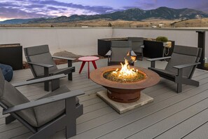 Terrace/patio - Landing | Amazing 2BD in Downtown Bozeman (Bozeman)