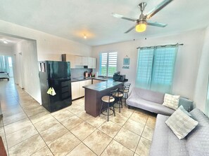 Living area - Vista Bella Villa: Private Pool & Boqueron Bay Views in Cabo Rojo (Cabo Rojo)