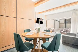 Deluxe Condo | Dining room - Stylish 1 BR at Roma Norte by Glam Homes (Mexico City)