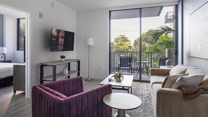 Smart TV - Landing | Stunning 1BD, Game Room, Yoga Studio (Miami)