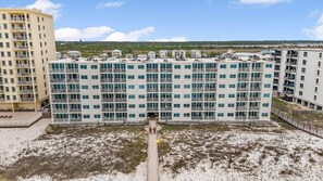 Apartment, 1 King-Bett und Schlafsofa (Island Shores 152) | Außenbereich
