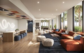 Lobby - Landing | Modern Studio, Game Room, Yoga Studio (Miami)