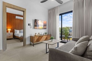 1 bedroom, desk, iron/ironing board, WiFi - NOK Modern 1BR  with Terrace by Vistacana rentals (Punta Cana)