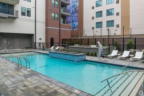 Pool - Landing | Beautiful 1BD, Clubhouse (Tulsa)