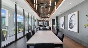 Dining - Landing | Modern 2BD in Uptown Charlotte (Charlotte)